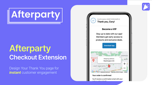 Afterparty Checkout Extension