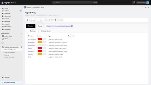 Scanify ‑ Accessibility Scan