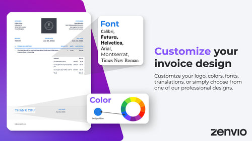 Zenvio: Invoices & Accounting