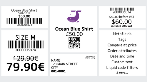 Multi‑Label Barcodes