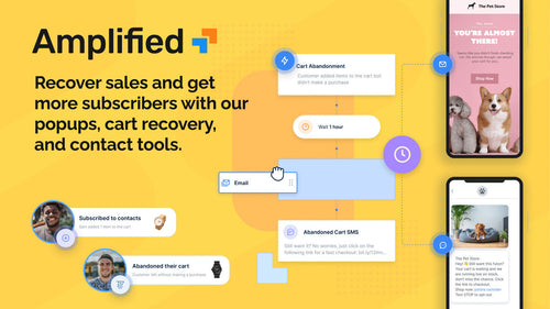 Amplified Email & Abandon Cart