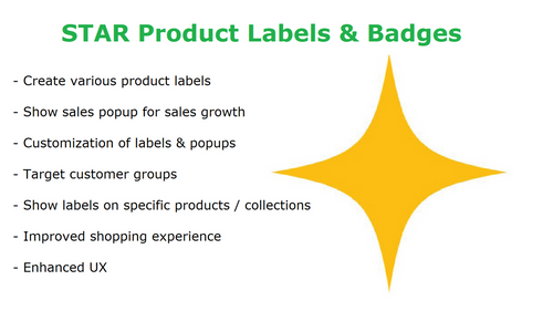 STAR Product Labels & Badges