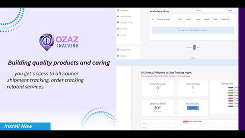 Ozaz Tracking