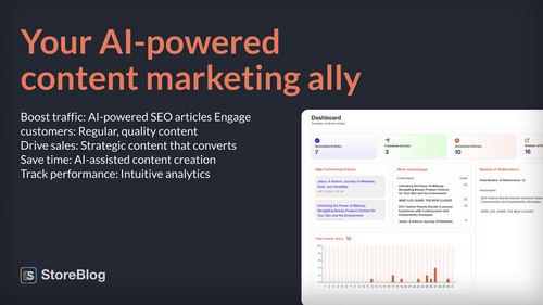 Storeblog AI‑Powered SEO Blogs