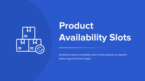 PAS Product Availability Slots