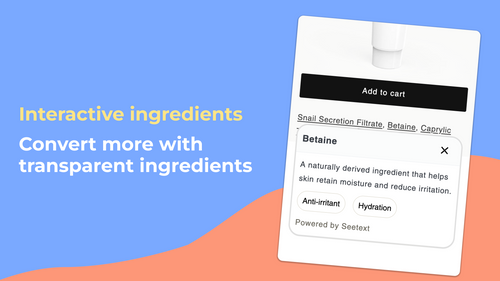 SEO Ingredients ◆ Seetext