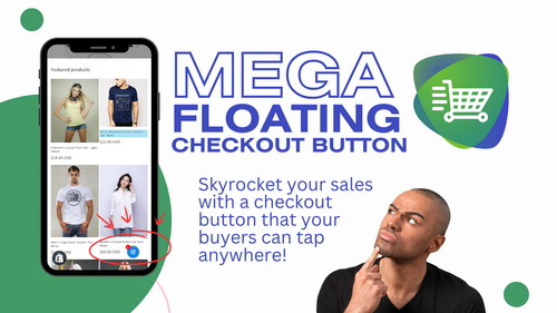 Mega Floating Checkout Button