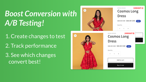 NA Product+Upsell A/B Testing