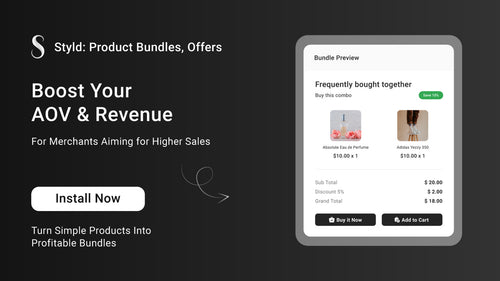 Styld: Product Bundles, Offers