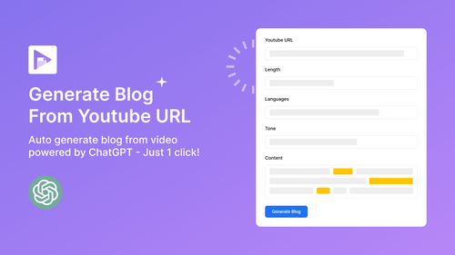 Vibo: Video to Blog AI Convert