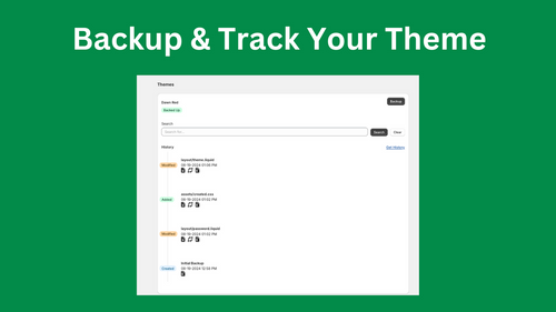 ThemeSafe: Backup and Track