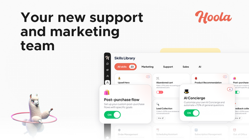 Hoola: AI Support & Marketing