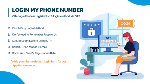 Extendons OTP Login with Phone