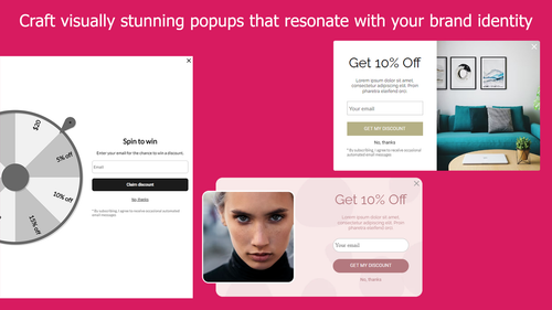 Impress Email Pop Ups