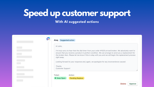 Aisq: Auto Customer Support