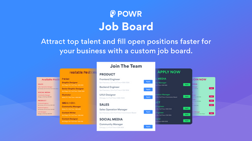 POWR: Job Posting Careers Page