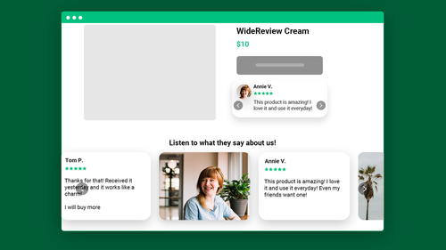 WideReview Reviews Testimonial