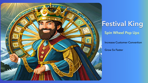 FestivalKing Spin Wheel Popups