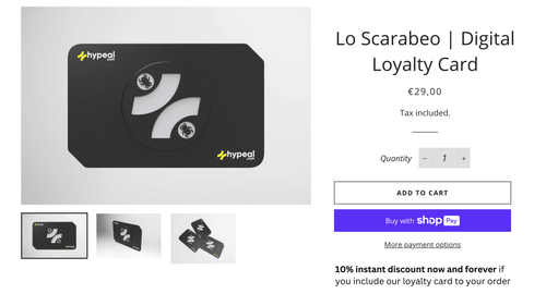 Hypeal VIP Loyalty Memberships