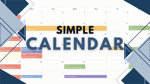 Simple Calendar