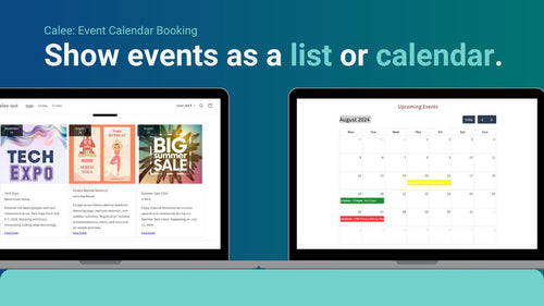 Calee: Events Calendar Widget