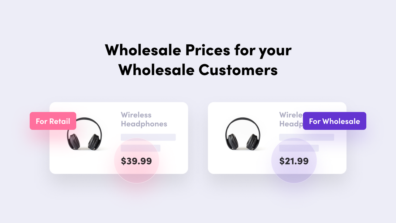 Wholesale Pricing Discount B2B