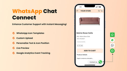 WhatsApp Live Chat Widget