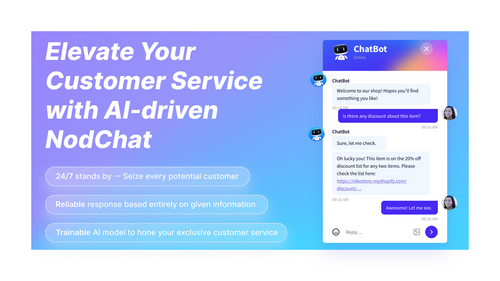 Nod Chat: AI Driven Chatbot