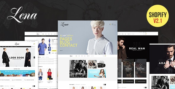 Lena - Tema adaptable de Shopify