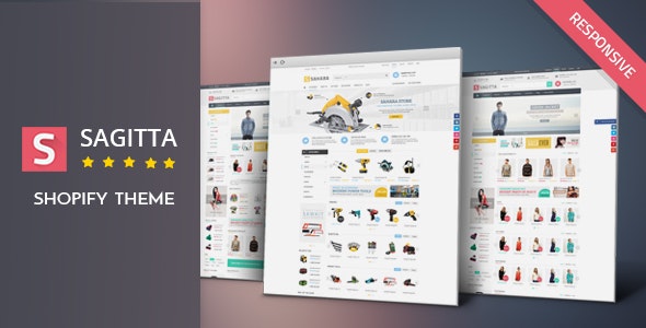 Sagitta - Fashion &amp; Tools Responsive Shopify Theme