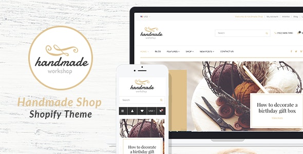 Handmade Responsive Shopify Theme