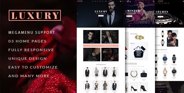 Luxury - Responsive Fashion Shopify Theme