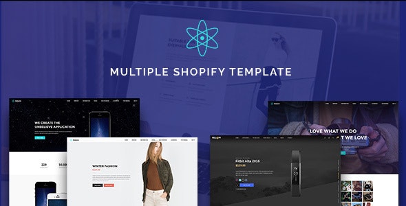 Página de destino de ST - Plantilla de Shopify