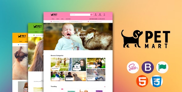 Petmart Responsive Shopify Theme