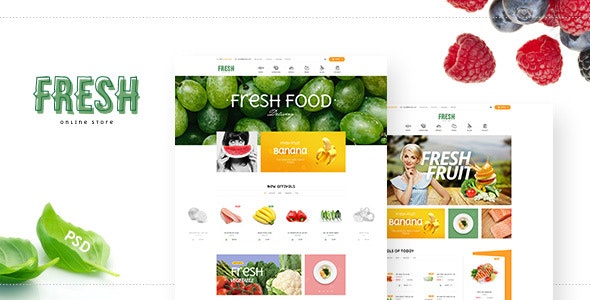 Fresh Food - Fruit Store Shopify Theme