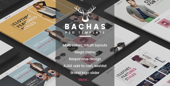 Bachas - DRAG &amp; DROP Multipurpose Responsive Shopify Theme