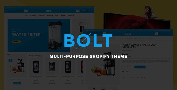 Bolt - Electronics Store Shopify Theme &amp; Template