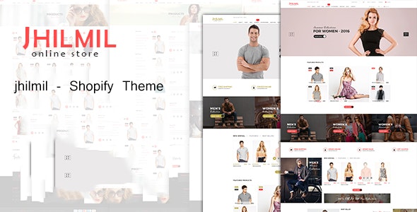 Jhilmil - Tema de moda para Shopify 