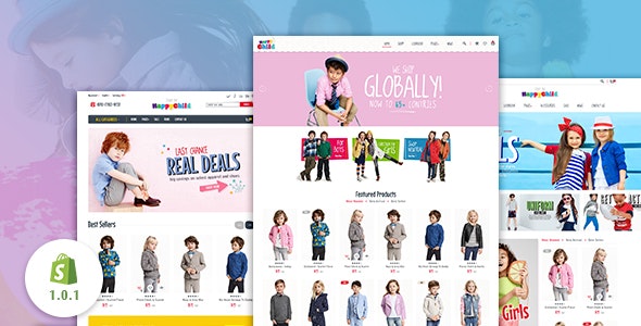 HappyChild - Multi Store Responsive Shopify Theme