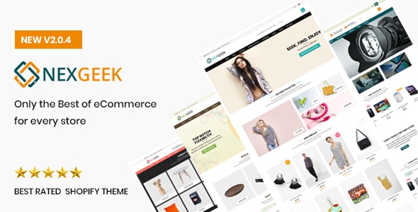 NexGeek - Tema adaptable y multipropósito para Shopify (con secciones listas)