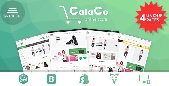 SP Calaco - Tema de Shopify para ropa y moda