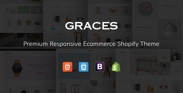 Fastest Graces –  Responsive Ecommerce Shopify Template With Section Drag &amp; Drop