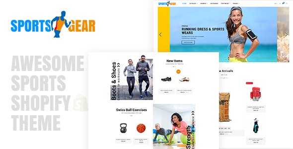Tema de Shopify para artículos deportivos