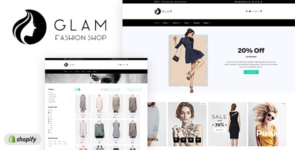 Glam - Fashion Shopify