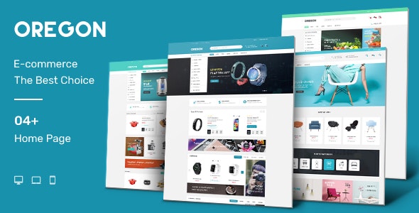Oregón - Tema multipropósito de Shopify (con secciones): Electrónica, digital, productos orgánicos, cocina y muebles