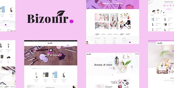 Bizonir - Cosmetic Responsive Shopify Theme