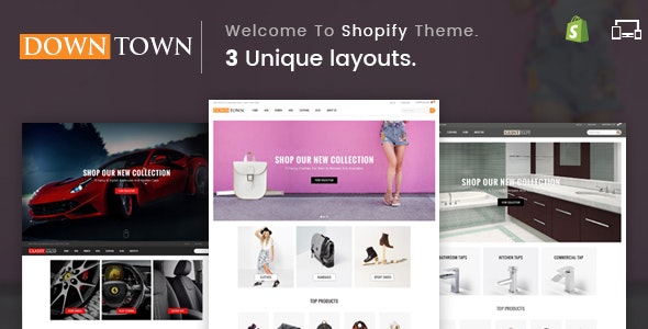 Down Town - Sectioned Multipurpose Shopify Theme