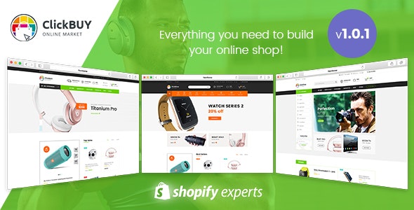 ClickBuy - Multi Store Responsive Shopify Theme