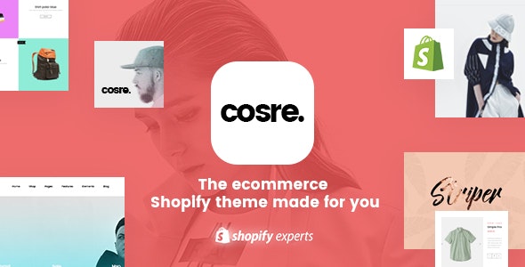 Cosre - Clean, Minimal Responsive Shopify Theme