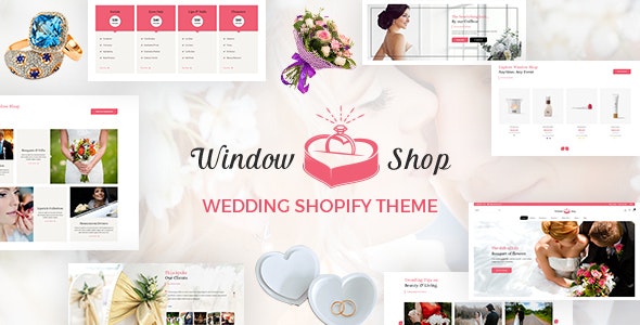 Window Shop - Wedding Shopify Theme